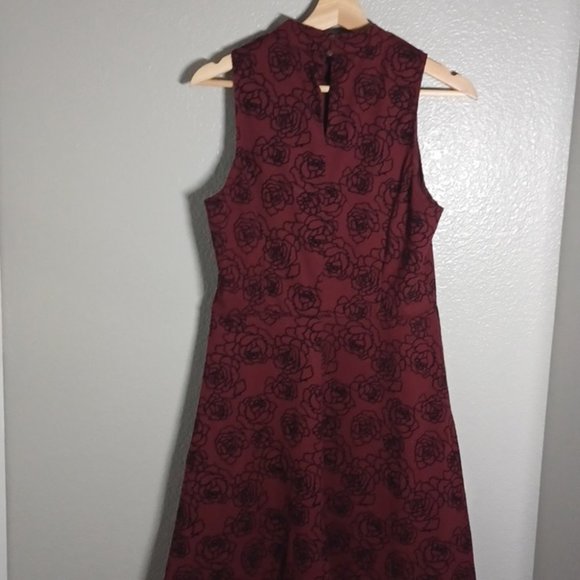 Lc Lauren Conrad red skater dress - Picture 7 of 9